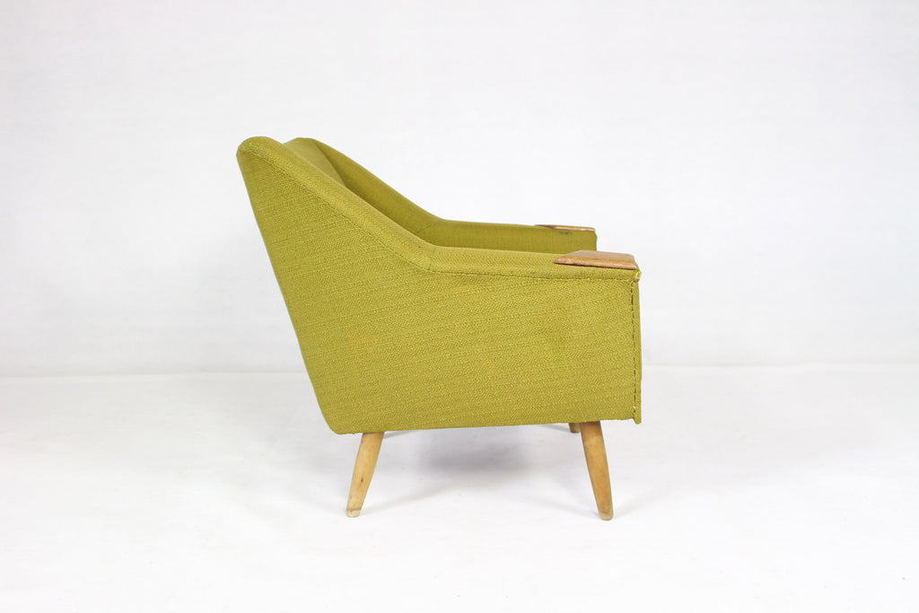 Tekowy Fotel Retro, Duński Design, lata 60