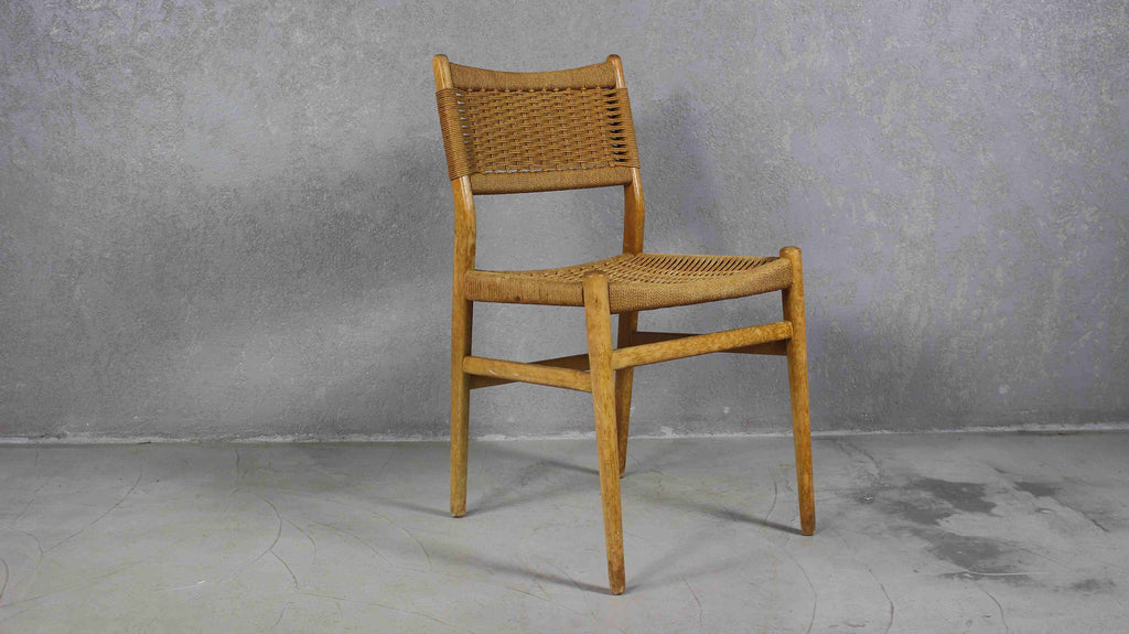 Krzesło Tekowe Vintage, Dania, lata 60