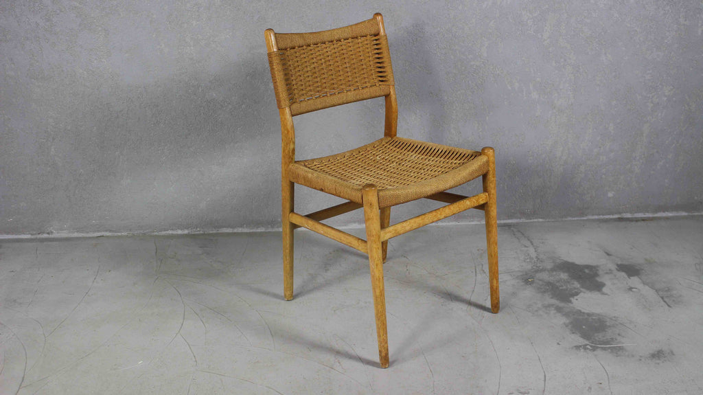 Krzesło Tekowe Vintage, Dania, lata 60