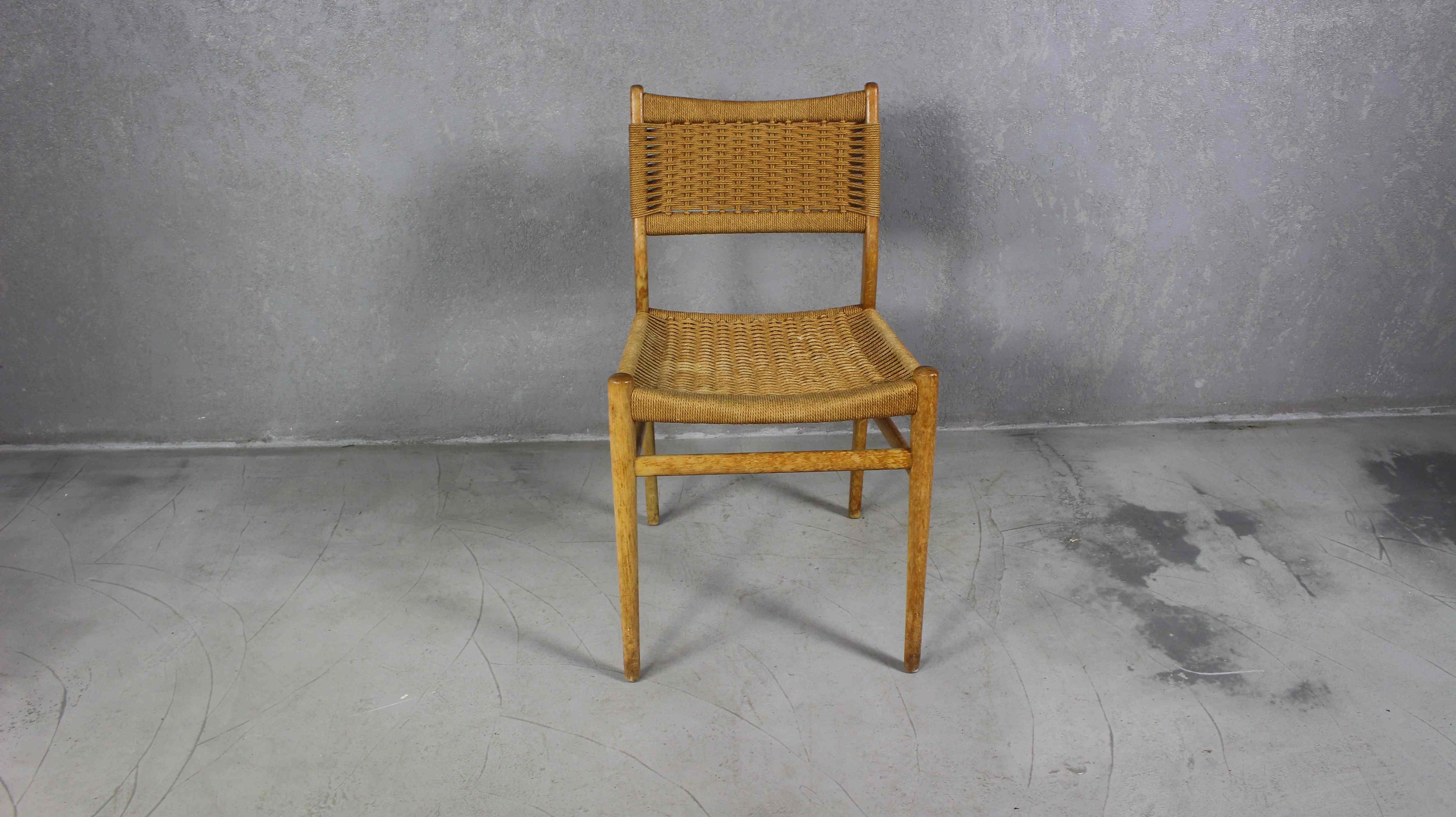 Krzesło Tekowe Vintage, Dania, lata 60