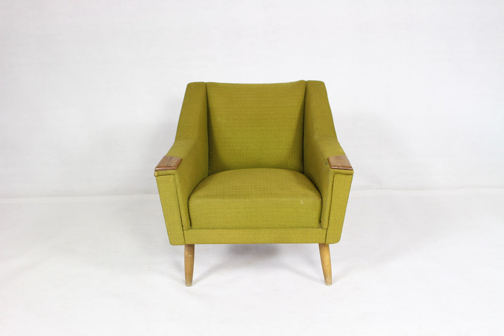 Tekowy Fotel Retro, Duński Design, lata 60