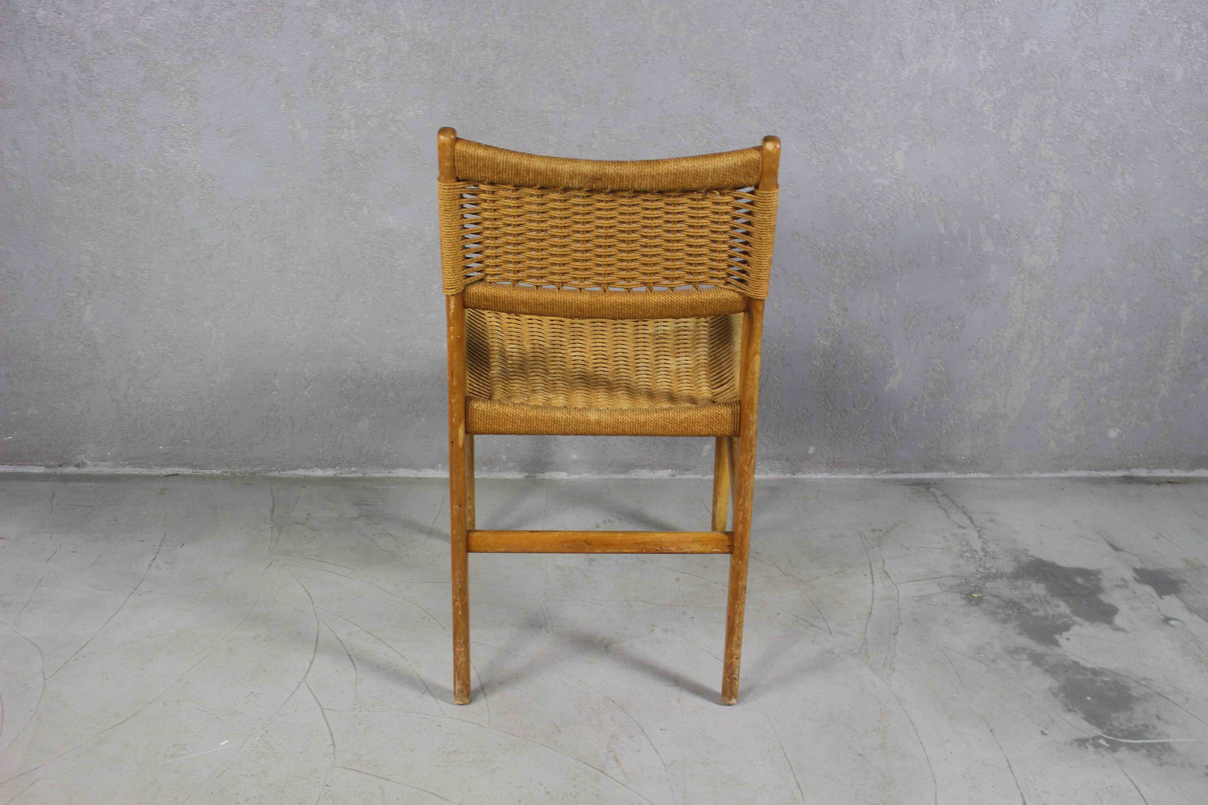 Krzesło Tekowe Vintage, Dania, lata 60