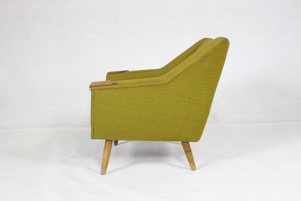 Tekowy Fotel Retro, Duński Design, lata 60