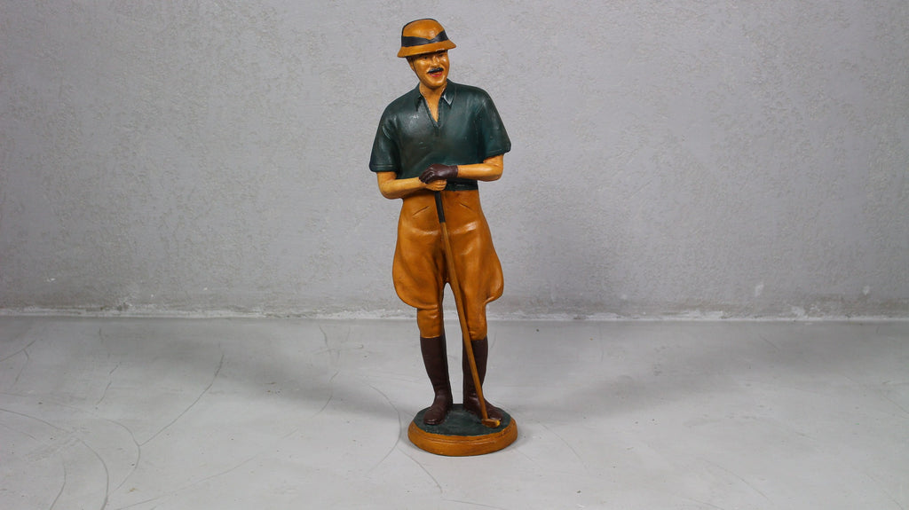 Duża Figura Vintage "Krykieciarz", lata 70