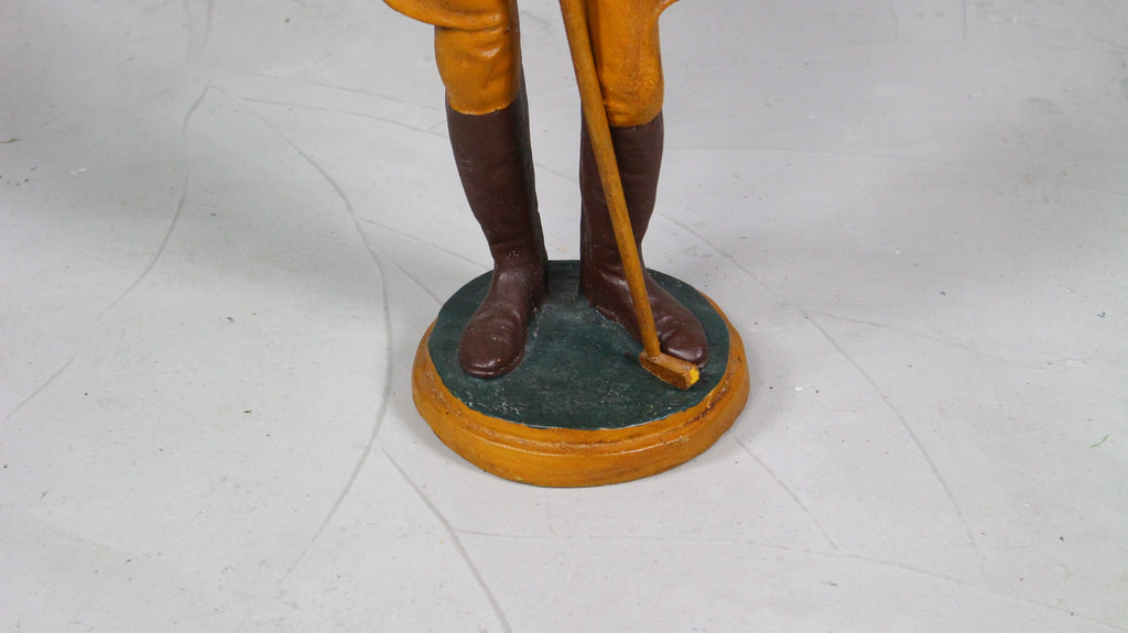 Duża Figura Vintage "Krykieciarz", lata 70