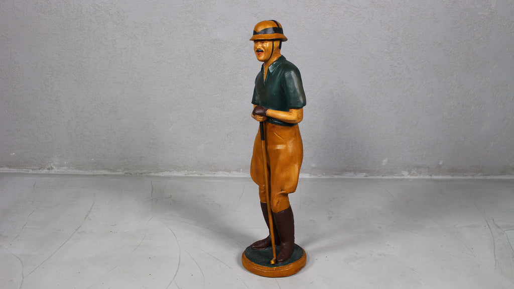 Duża Figura Vintage "Krykieciarz", lata 70