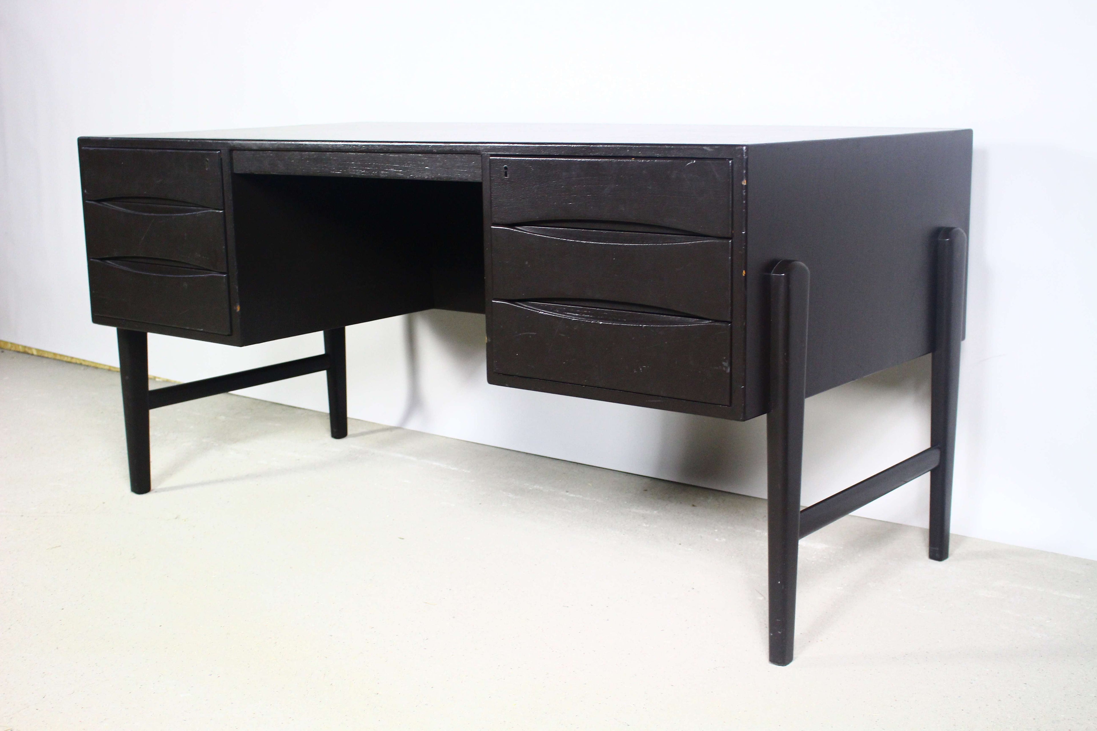 Biurko vintage proj. A. Vodder, lata 60