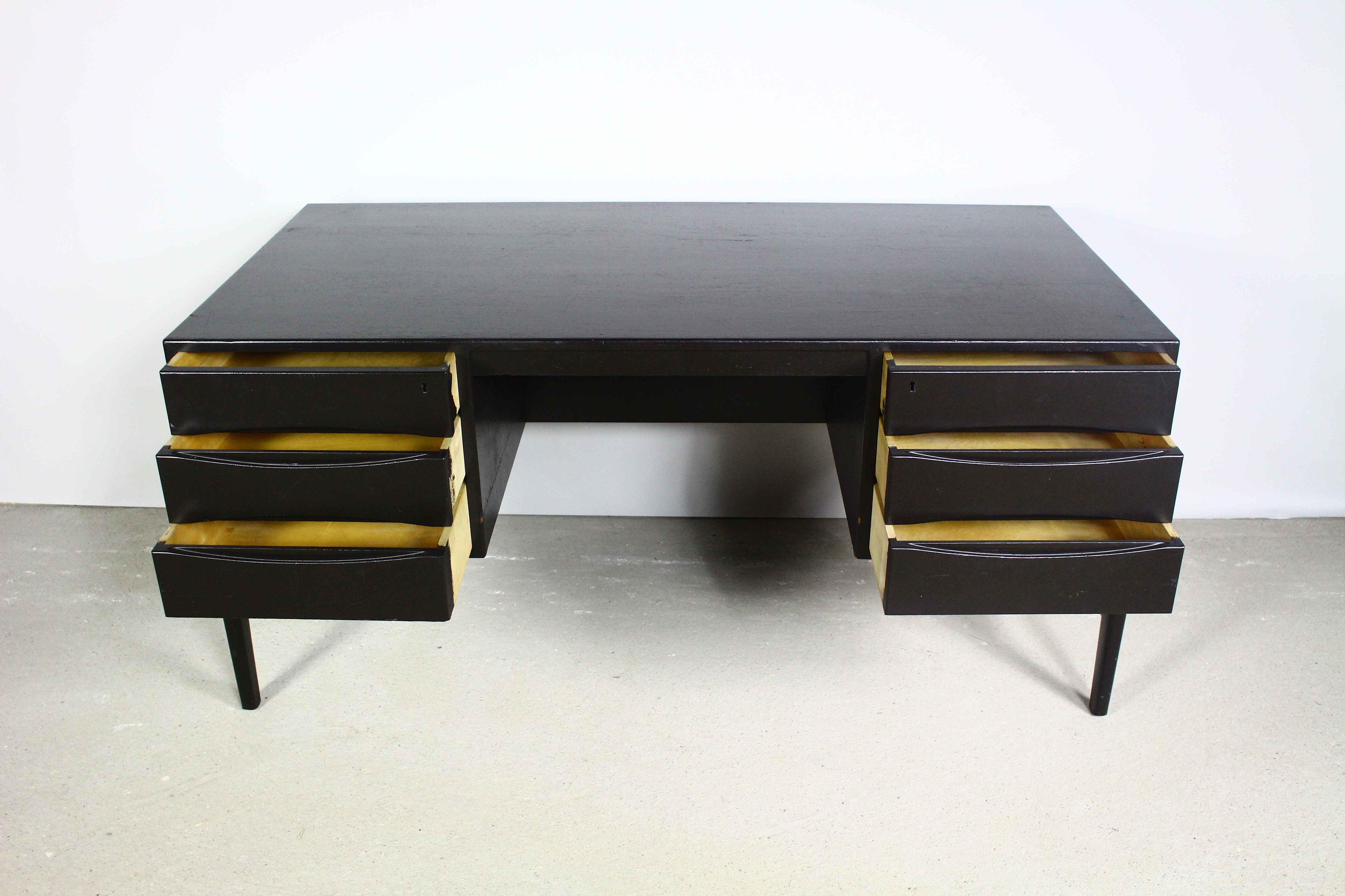 Biurko vintage proj. A. Vodder, lata 60