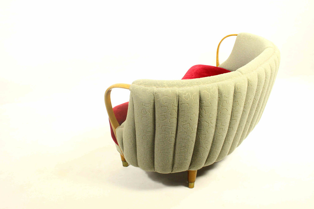 Duńska Sofa Bananowa, N.A. Jørgensens Møbelfabrik, lata 50