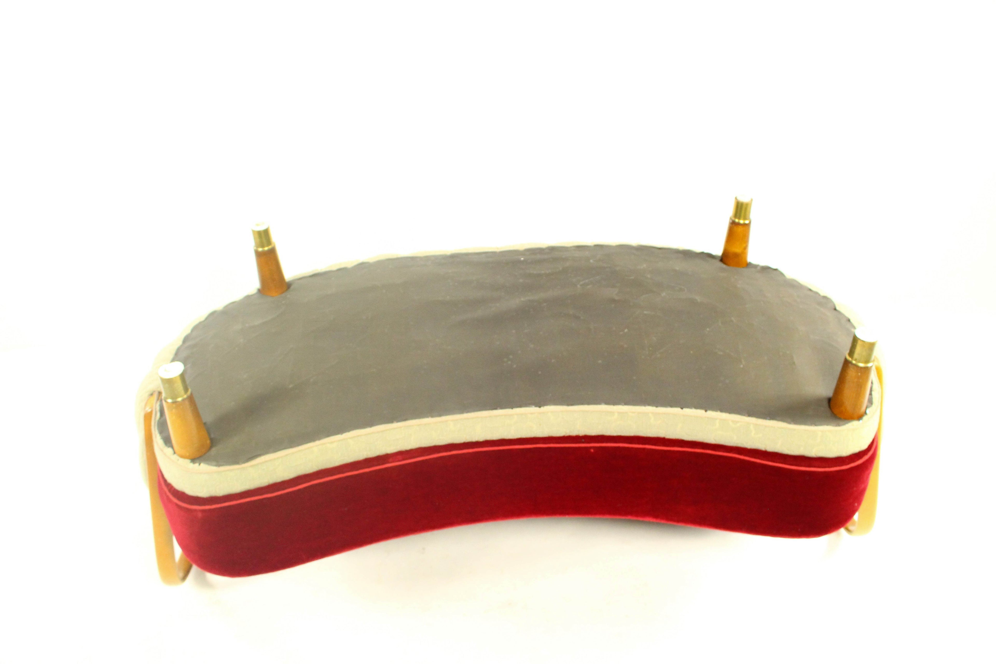 Duńska Sofa Bananowa, N.A. Jørgensens Møbelfabrik, lata 50